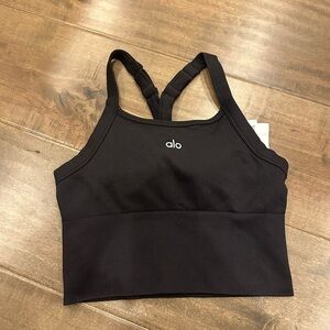 ALO Yoga Classic Black Sports Bra